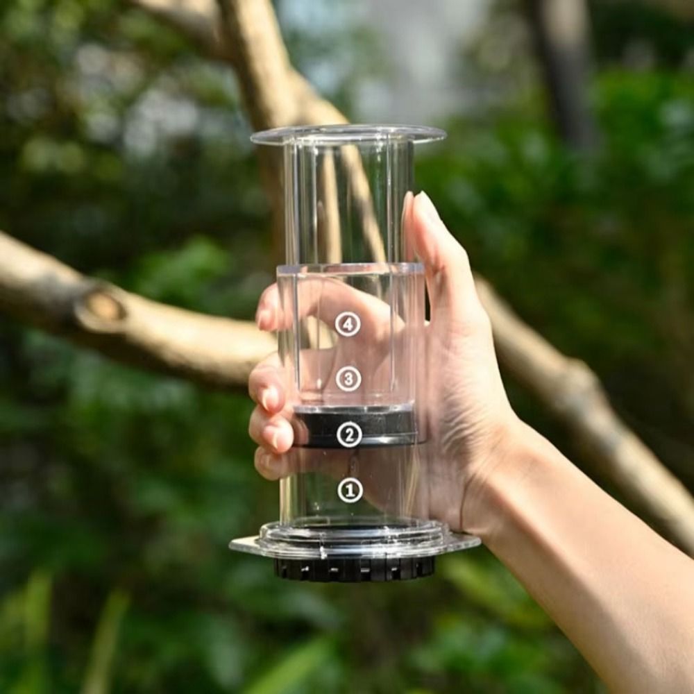 Coffee Equipment For Camping - Cafetière portable de style français, antidérapante,