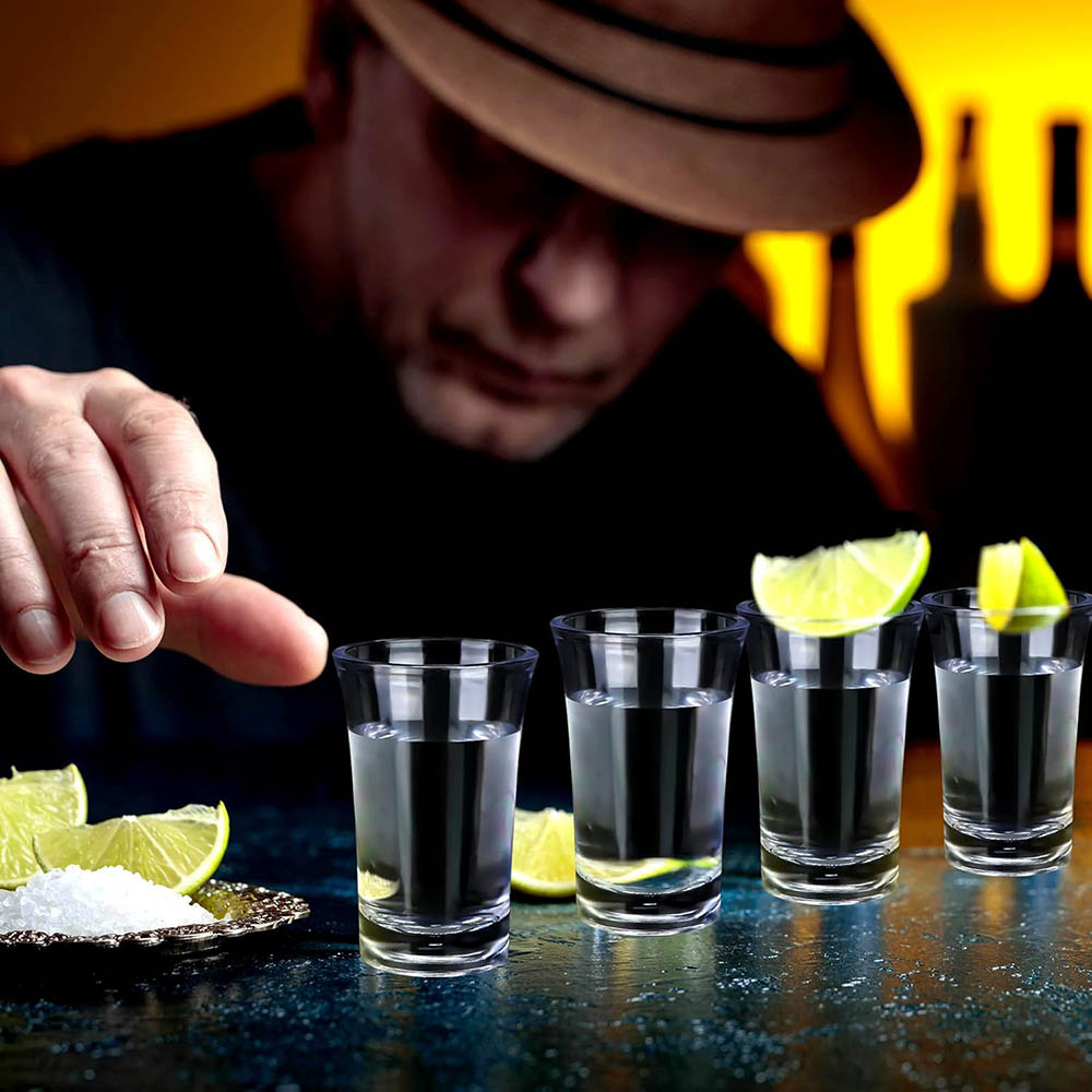 Lot de verres à shot en acryli - Espresso Shot Glass avis et prix