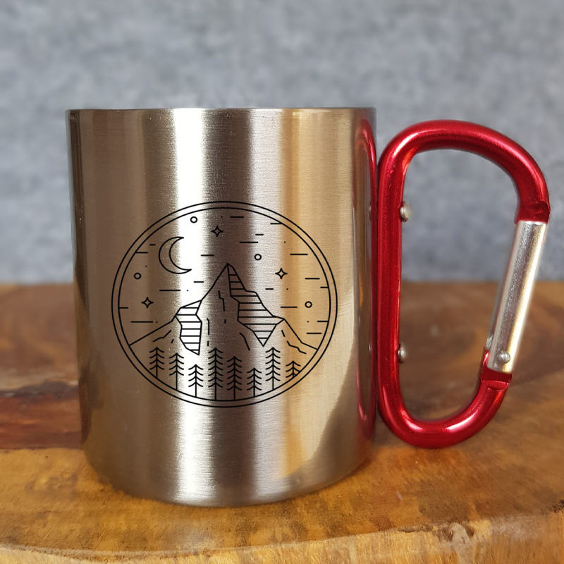 Tasse de camping en acier inox - Coffee Equipment For Camping avis et prix