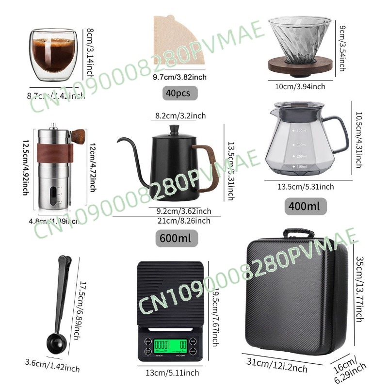 Ensemble de café à préparer à  - Coffee Equipment Pour Over avis et prix