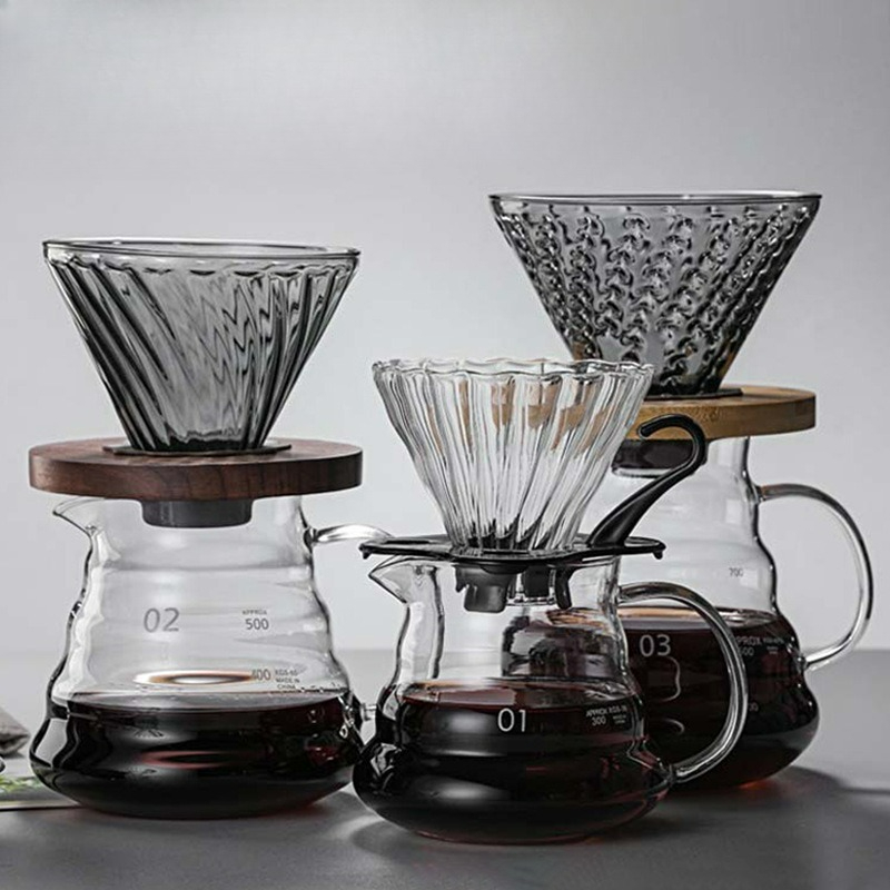 Ensemble de cafetière en verre - Coffee Equipment Pour Over avis et prix