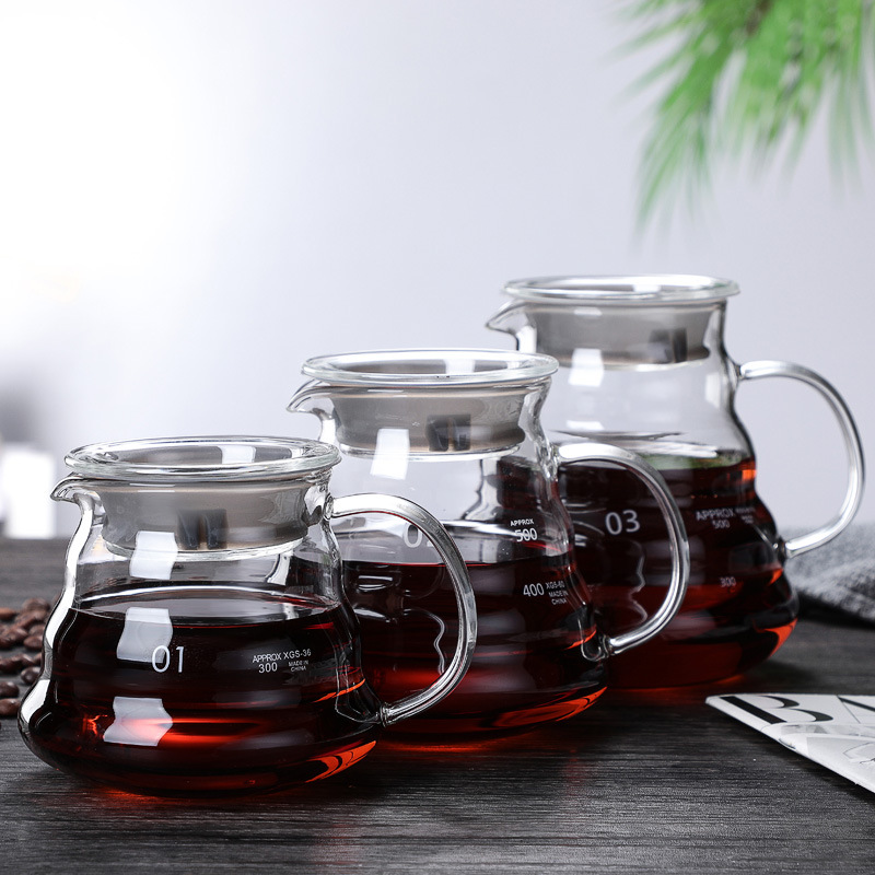 Ensemble de cafetière en verre - Coffee Equipment Pour Over avis et prix